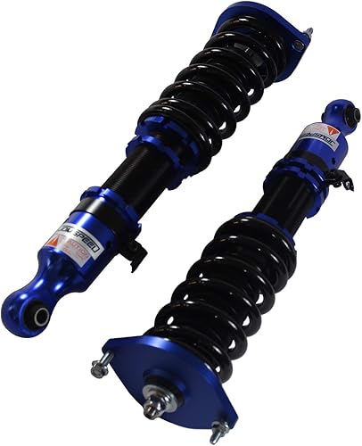 Miniatura 6 de JDMSPEED Nuevo reemplazo completo azul del equipo de la suspensión del choque de los puntales del coilover para Mazda Miata 1989-2005