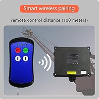 Vista 4 de A200 Industrial Control remoto inalámbrico grúa alzamiento 2 botón camión puerta trasera interruptor 12v transmisor y receptor