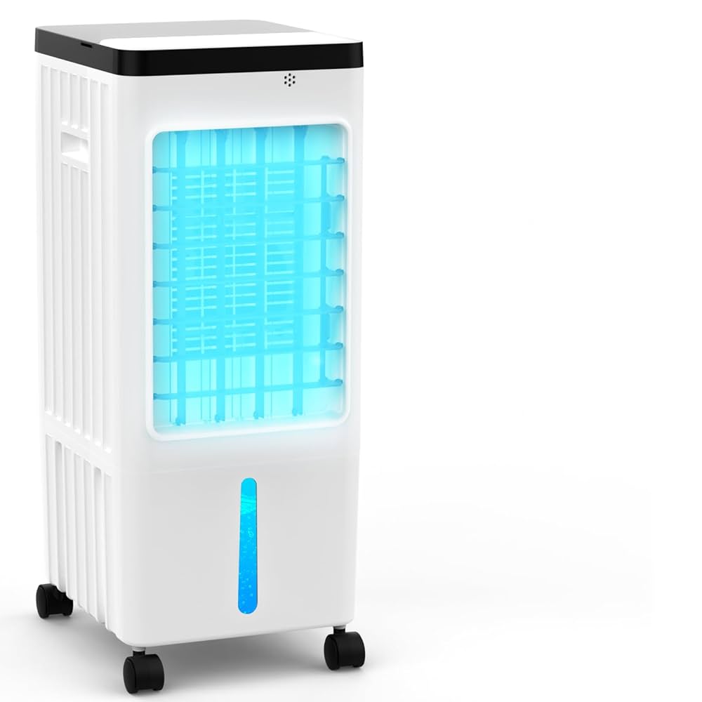 【1台4役】冷風機 冷風扇 8L 大容量 首振り タイマー 工事不要 Amazon.co.jp: 冷風機 強力 人気 冷風扇風機 冷風扇【1台4役