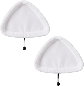 Microfibre Washable Steam Mop Pads Pack of 2   Compatible with Vax S2 Models  Reusable Cleaning Cloth Replacement Pads