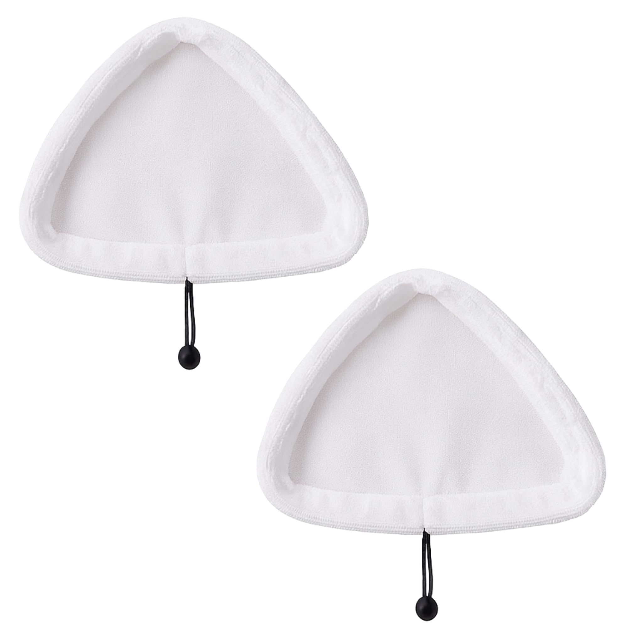 BP Homespares Microfibre Washable Steam Mop Pads (Pack of 2) – Compatible with Vax S2 Models– Reusable Cleaning Cloth Replacement Pads