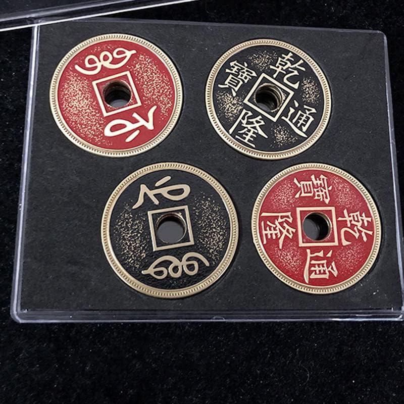 SUMAG Super Chinese Coin Set Magic Tricks Morgan Size Coin Vanish Magic Magician Close up Illusions Gimmicks Mentalism Props