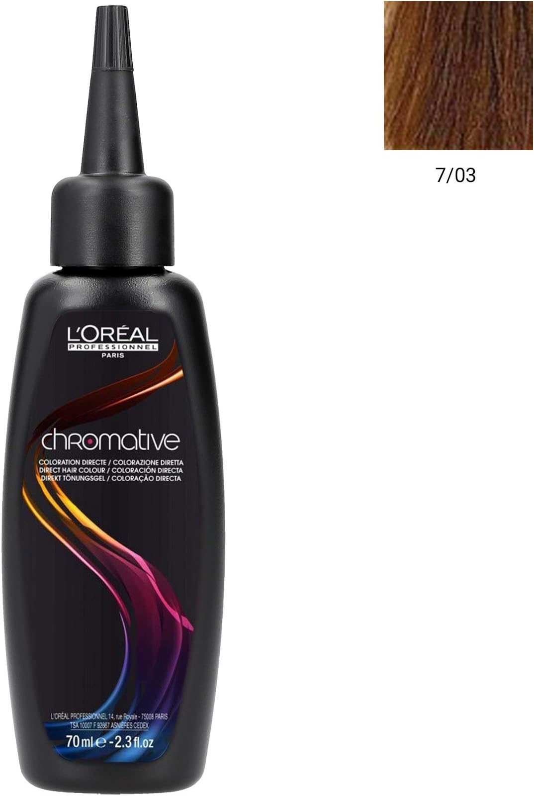 L’Oreal Chromative 7.03 Hair Colour Cashew Nut 70ml