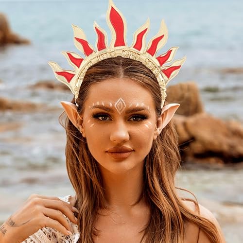 Yean Cerchietto per capelli con corona a forma di