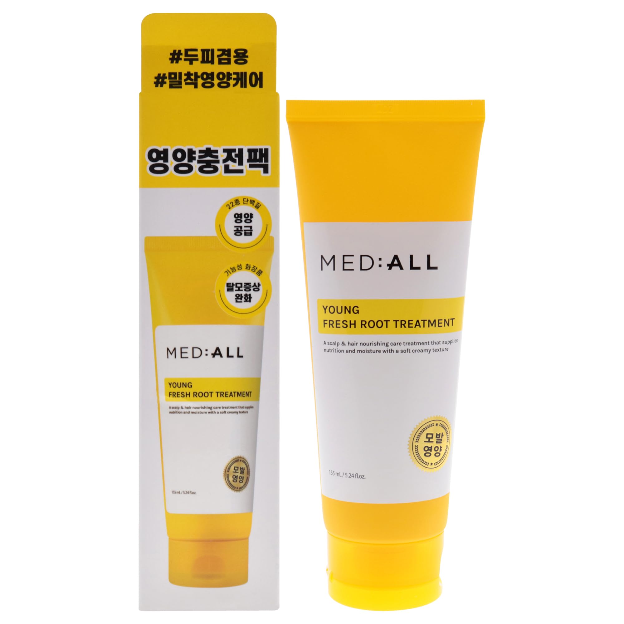Young Fresh Root Treatment by Med:All for Unisex - 5.24 oz Treatment, Cranberry, 148.55 ml (Pack of 1)