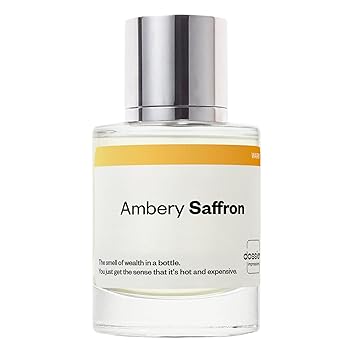 Dossier - Ambery Saffron - Eau de Parfum - Inspired by Baccarat Rouge 540 - Long-Lasting Fragrance - Unisex - 1.7 fl oz 50ml
