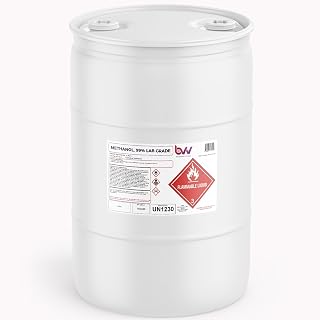 BVV High Purity Lab Grade Methanol 99%-55 Gallon