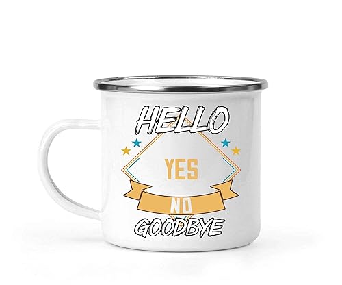 Miniatura 1 de Humorous Gift Ouija Board-themed Funny Gift, Great All Ages Gift for Men and Women - Cute Design on 12 Oz White Stainless Steel Camping Mug