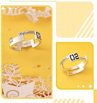 Amazon | XINGYUNSHI 鏡音レン 鏡音リン 指輪 リング コスプレ小物