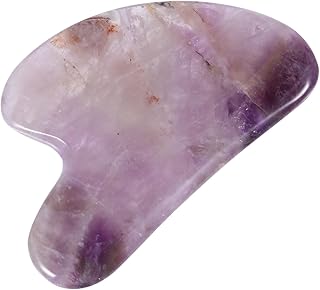 HONMEET Placa De Raspagem De Ametista Caneta De Massagem De Acupressão Placa De Raspagem Muscular Raspador De Massagem Ferramentas De Massagem Facial Massageador Facial Rolo De Massagem