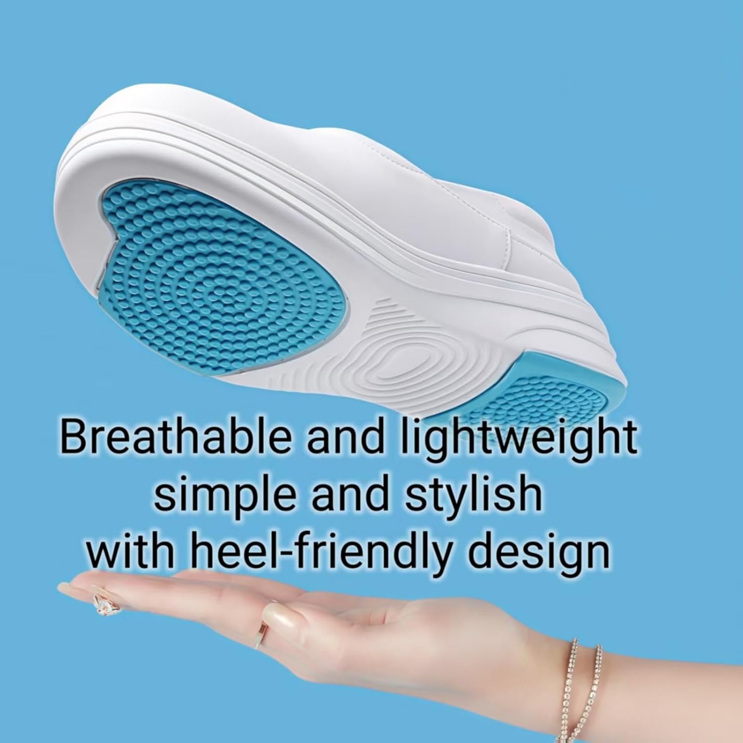 Women's Slip on Nursing Shoes Comfortable Lightweight Slip Resistant Healthcare Medical Work Shoes