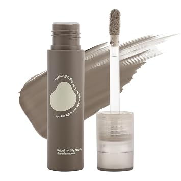 Erinde Liquid Contour Stick Warm Toned Natural Brown Cream Bronzer for Face Definition, Soft Silky Texture with Buildable Coverage, Long Lasting Contour Makeup, Vegan & Cruelty-Free, 202