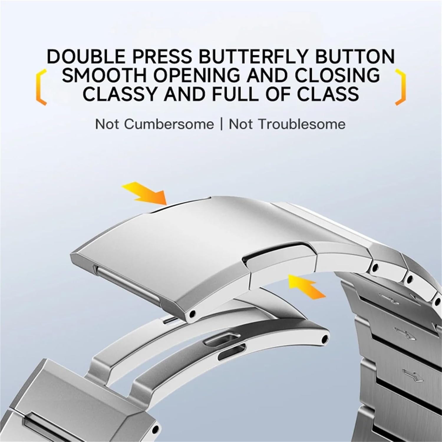 Stainless Steel Band for Watch 5 46mm 4Pro 46mm Metal Bracelet Wristband for Watch GT 5 5Pro GT4/3 Pro 46mm