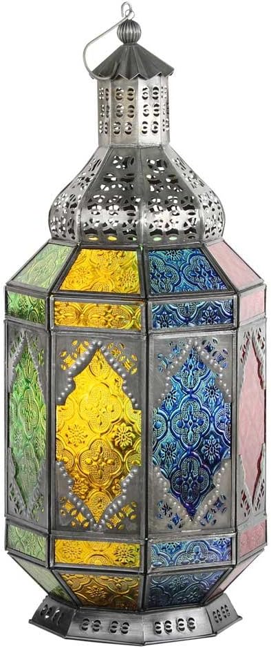 albena shop 71-4952 Trasu oriental lantern 45cm colorful
