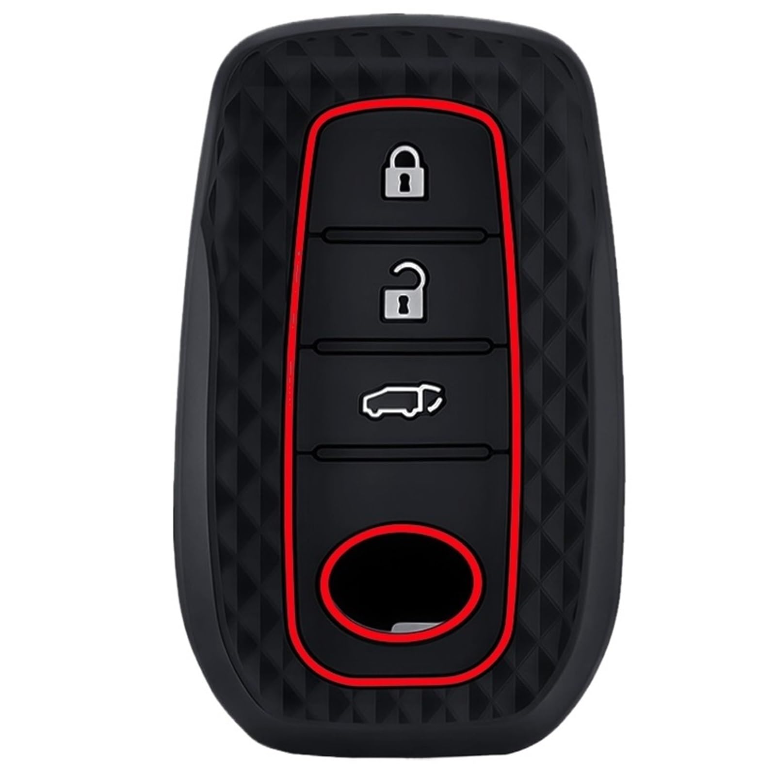 Carcasa Llave Coche Para Toyota Para Hilux 2015–2026 Cubierta Llave Automóvil