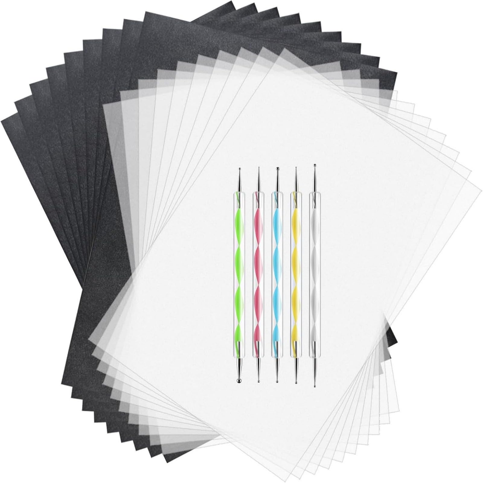 Papier carbone de transfert et calque pour ateliers créatifs et ébénisterie