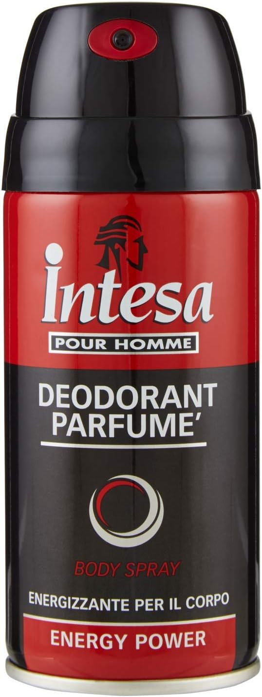Intesa Deodorant Profumato Energy Power 150ml Spray Woody Scent