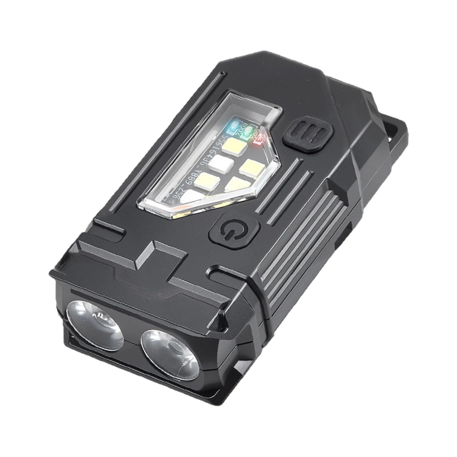 Msioytog LED Flashlights Waterproof Texture Flashlight with Keychain Hook Suitable for Camping and Outdoor Use Portable Pocket Flashlight