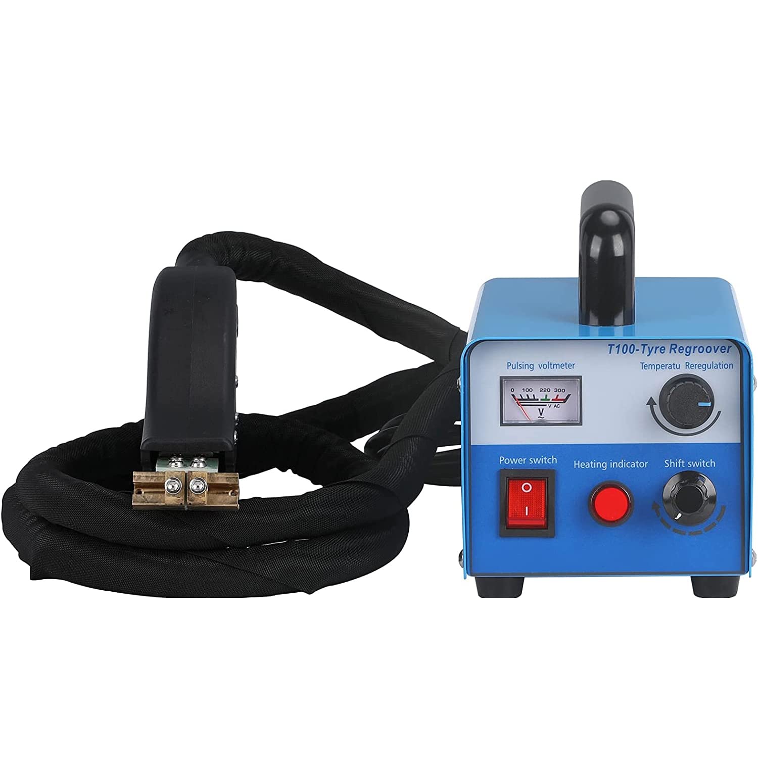 JYBNBBE Tire Grooving Machine 350W with 20 Blades, Professional Rubber Groover Cutter for Car, Truck & SUV Tire Retreading