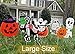 10PCS Yard Signs Halloween Props Pumpkin Ghost Monster Stakes for Decorations Outdoor Lawn Decor