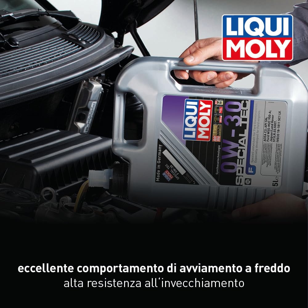 LIQUI MOLY | Special Tec F 0W-30 | 5 L | Oli motore | Tecnologia sintetica | SKU: 8903