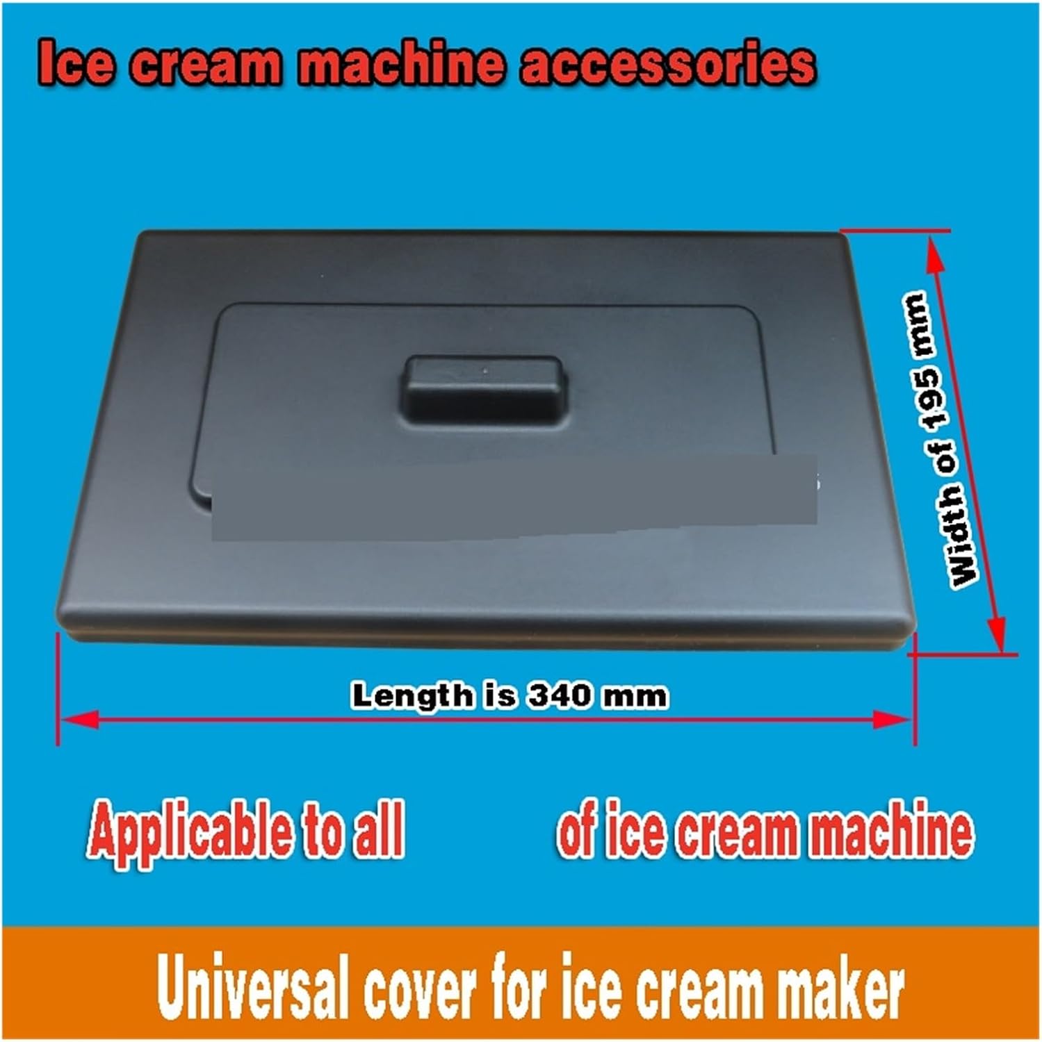 MiJob Compatible for Ice Cream Machine Lid Ice Cream Machine Accessories Ice Cream Machine Cylinder Head