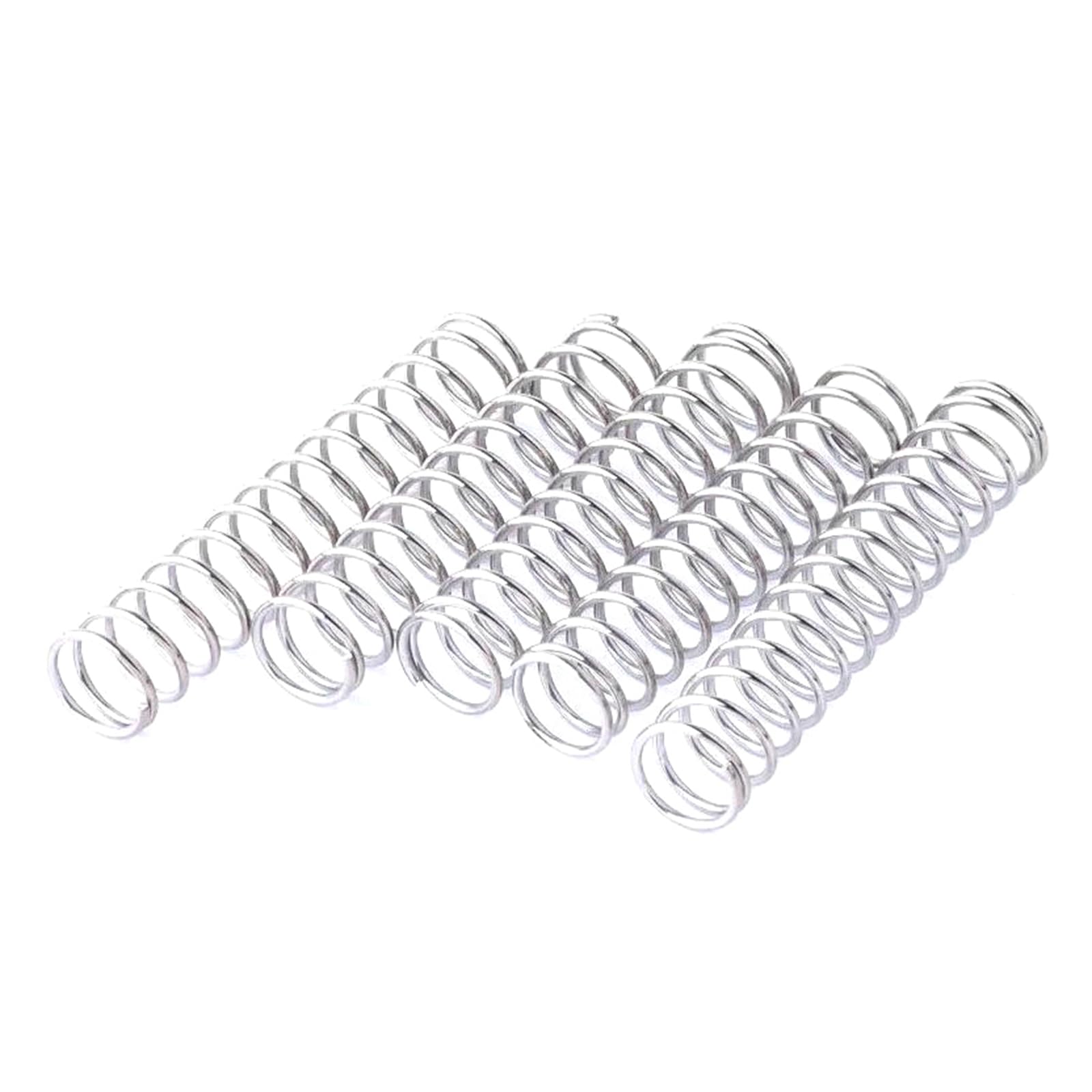 Druckfederdraht aus Edelstahl 316, Durchmesser 1.5 mm, Länge 30 mm, 10 Stück