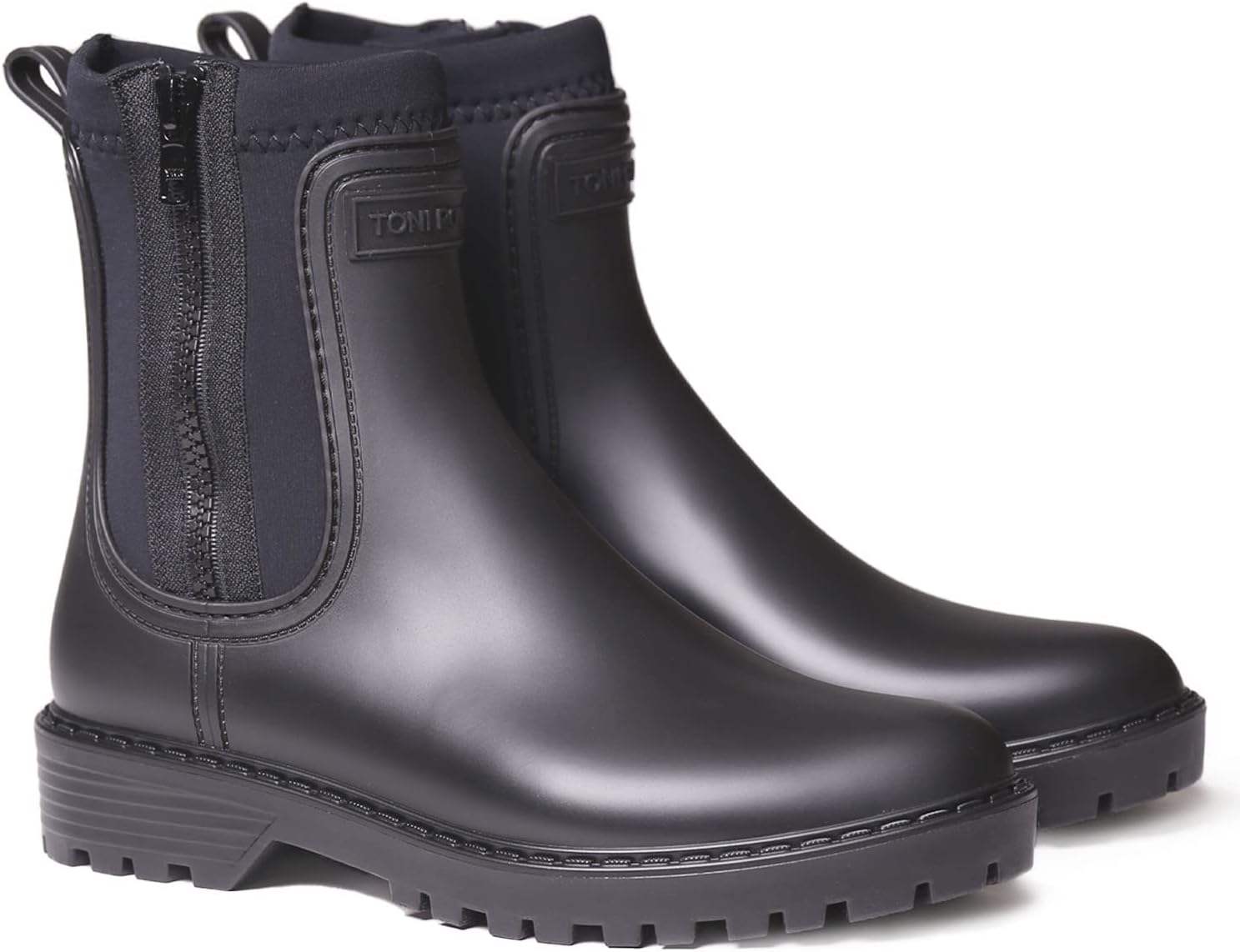 Rubber & Neoprene Women's Rain Ankle Boot - CLAIS by Toni Pons