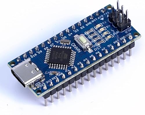 Miniatura 7 de OSOYOO 3pcs Nano módulo en+mega+328P-AU CH340 5V16M USB-C Micro-controlador Junta para Arduino Nano V3.0