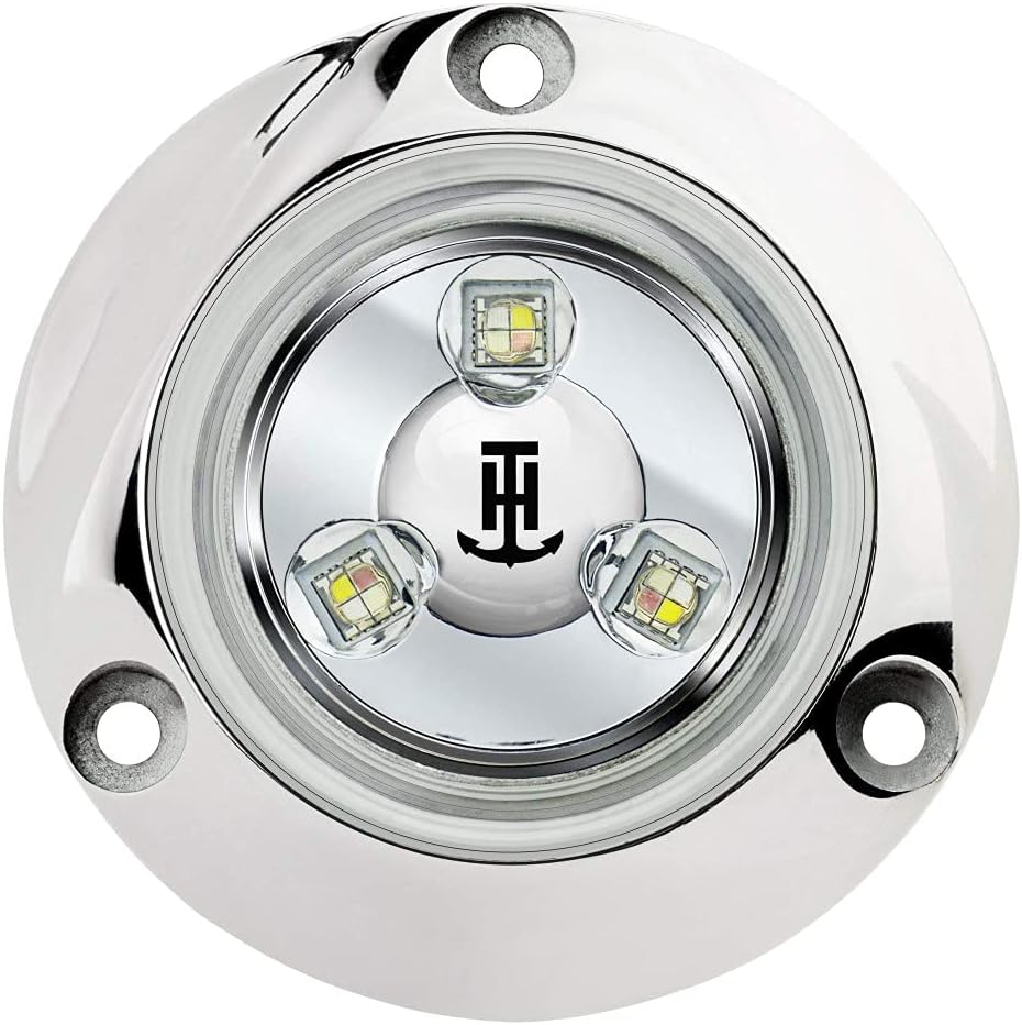 T-H Marine LED-32484-DP 316 Stainless Steel Mini-LED Underwater Light - RGBW