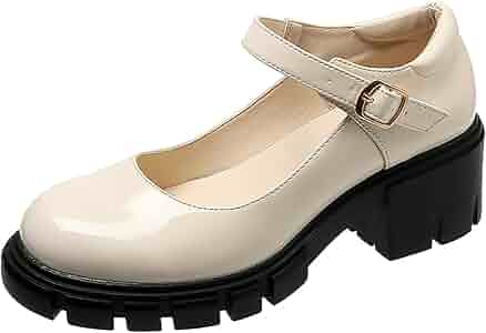 「MUVEIL×Offen」round-MARYJANE 37 61PRnHdiqsL._AC_SY300_QL30_.jpg