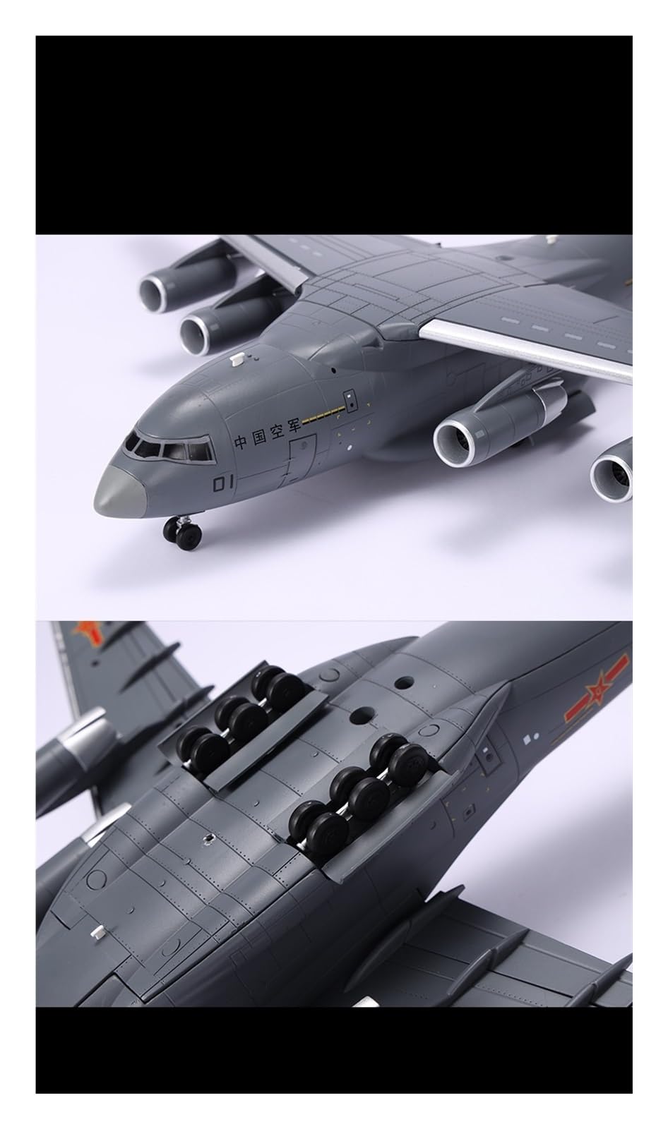 1:100 dla Y20 Kunpeng odlewany ciśnieniowo model samolotu stopowy model samolotu samolot transportowy metalowy zestaw do budowania modeli z pamiątkami