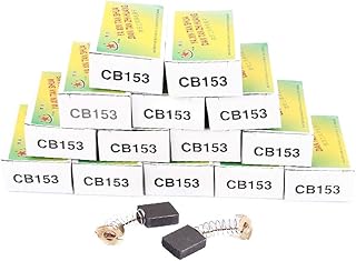 New Lon0167 15 Pairs Electric Drill Motor Rotary Power Tool Carbon Brush Grey CB153(15 Paar Bohrmaschine Motor Elektrowerkzeug KohlebÃ¼rste Grau CB153