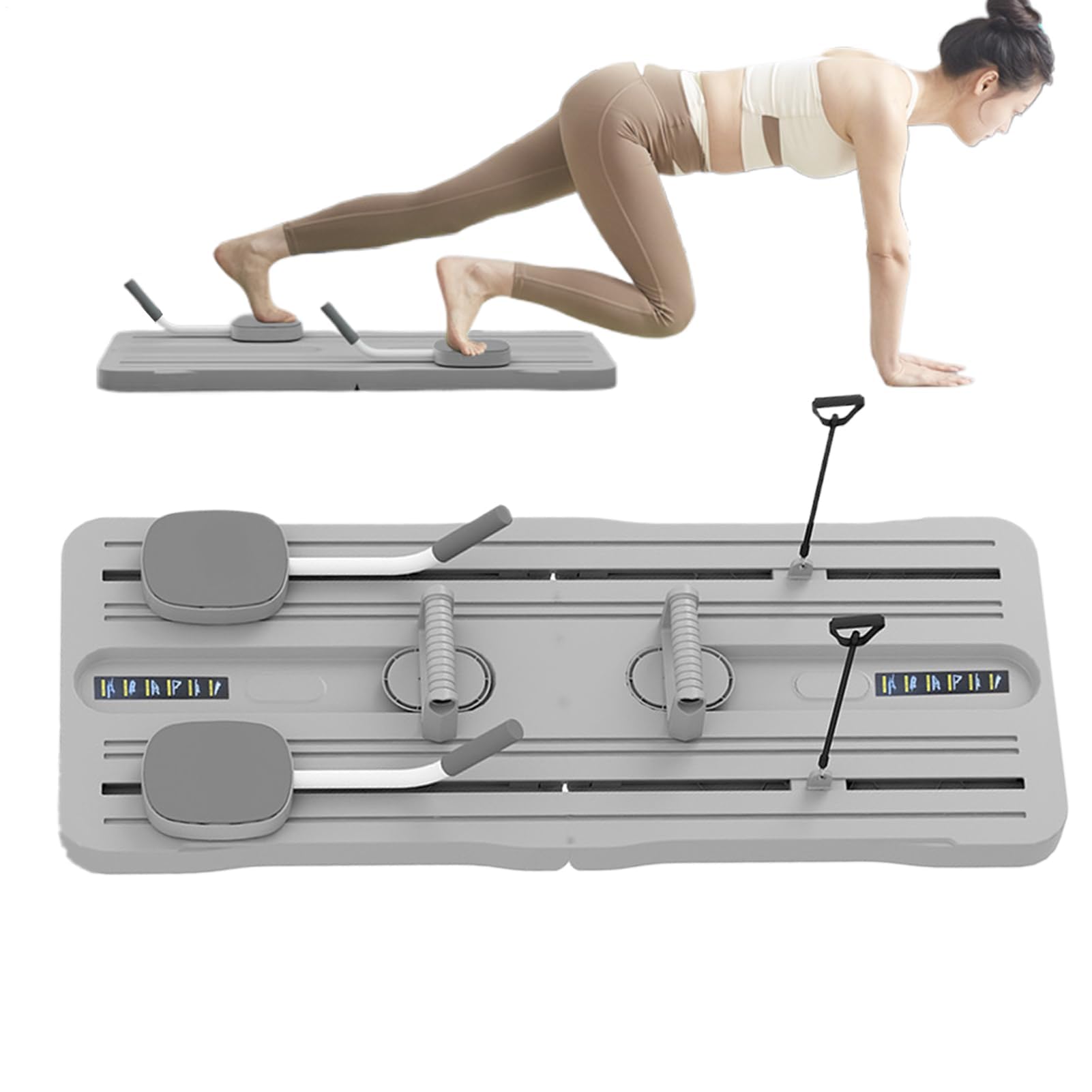 Pilates maszyna wzmacniająca rdzeń całego ciała, składana deska trenażera brzucha do kondycjonowania tancerzy, rehabilitacji i regeneracji po porodzie, sprzęt do jogi