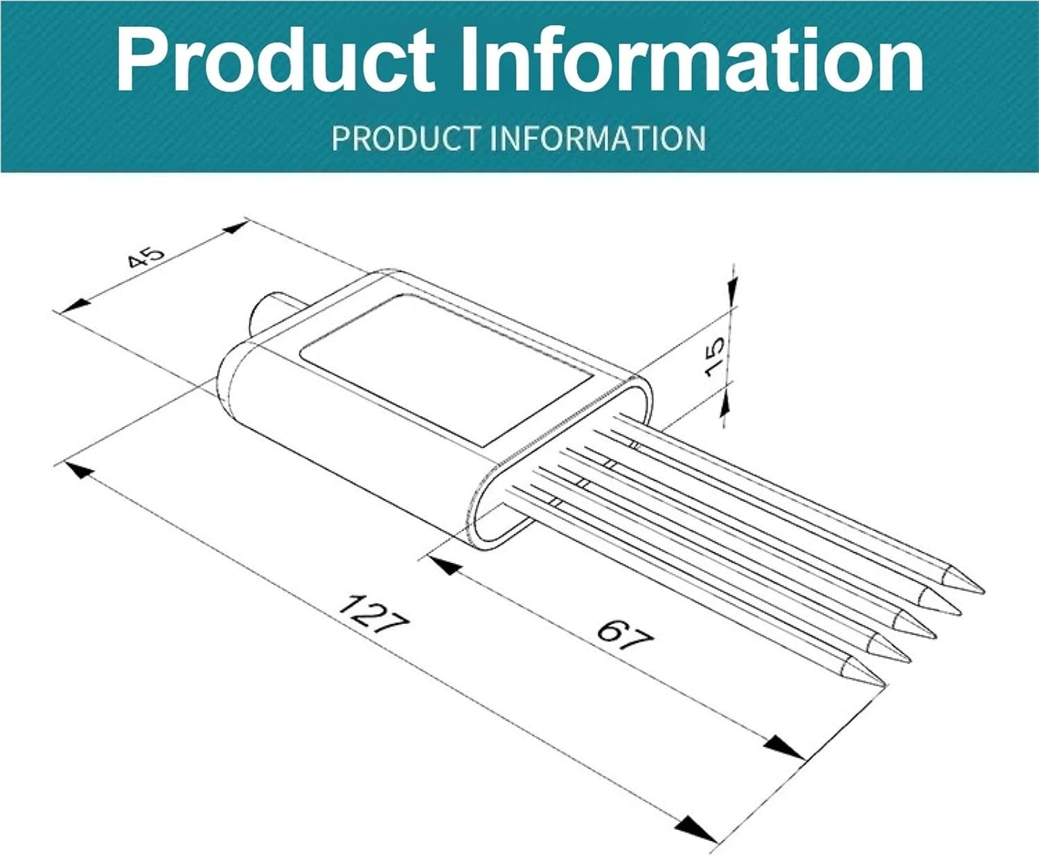 Modbus Soil Sensor Moisture pH NPK EC Conductivity Agriculture Monitoring(Moisture-EC-0-5V)