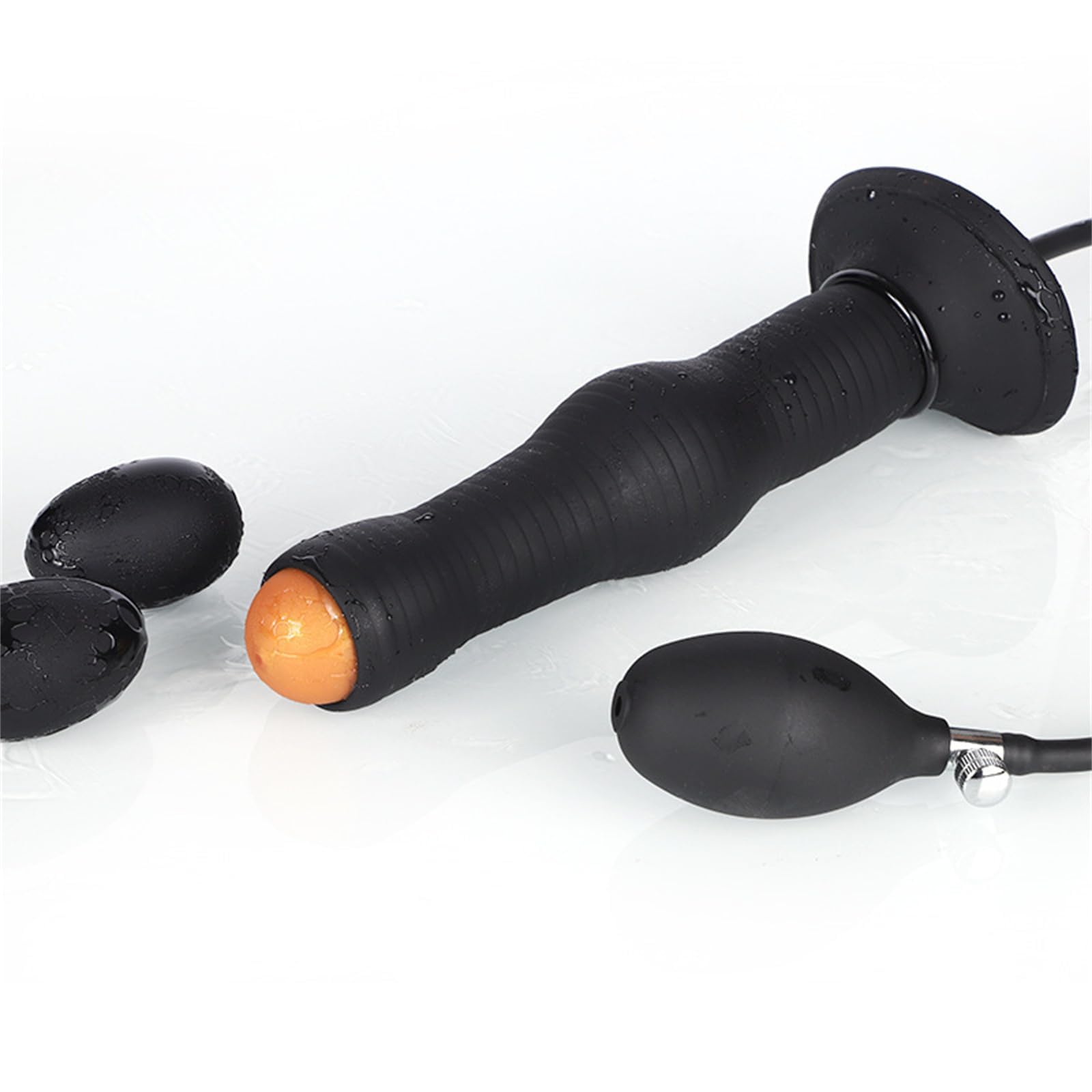 Perles anales gonflables en silicone pour explorer vos désirs secrets
