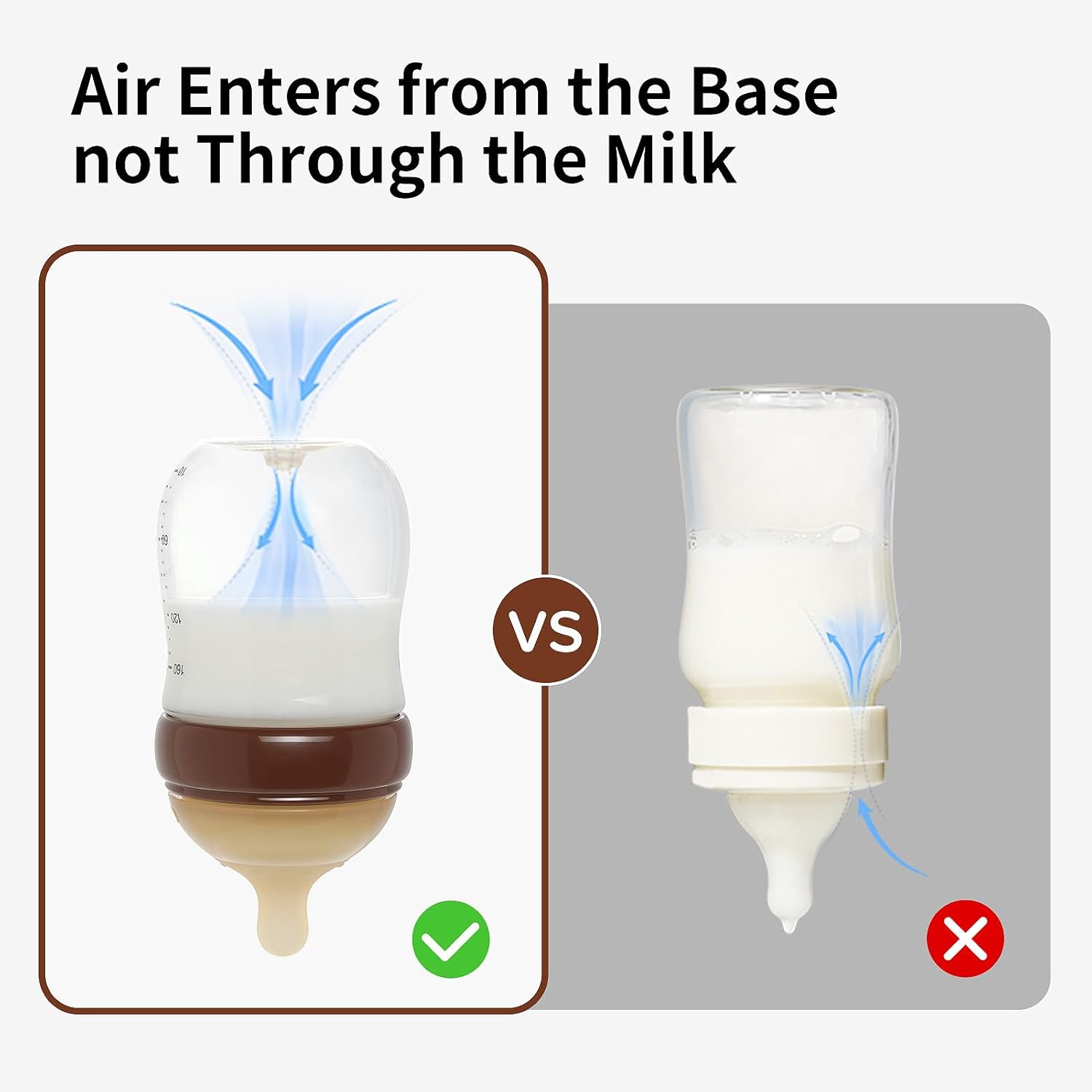 Thyseed Glass Natural Anti-Colic Baby Bottles | Newborn Breast Like Nursing Bottle for Breastfed Babies with Nipple(0-1 Months),5oz,1pack - Image 4