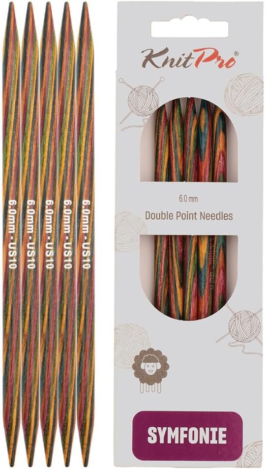 KnitPro Symfonie Nadelspiele 6″ (15cm) | 6mm KnitPro Symfonie Nadelspiele 6″ (15cm) | 6mm