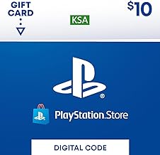 بطاقة شحن شبكة بلاي ستيشن 10 دولار، حساب PSN المملكة العربية السعودية [رمز رقمي] من سوني