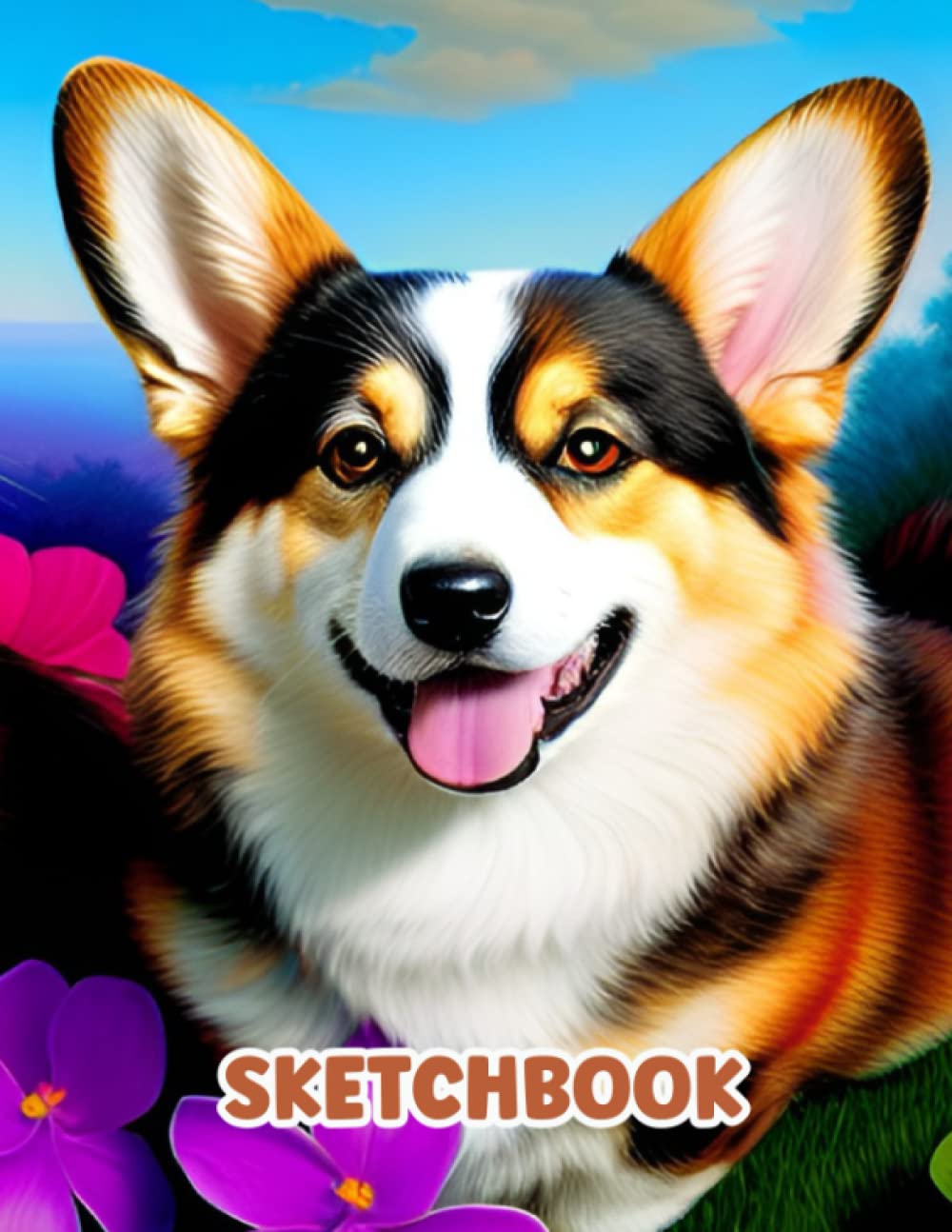 Sketchbook For Kids Drawing And Doodling With Cute Dogs Cover: Notebook For Sketching Ideas