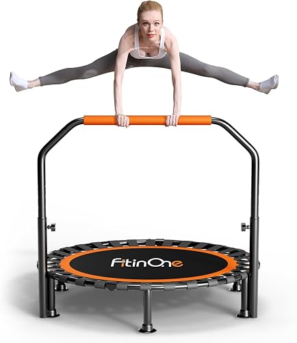 FitinOne b001 trampoline, 40-Orange-Have Handle