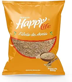 Farelo de Aveia Happy Life Junco 500g