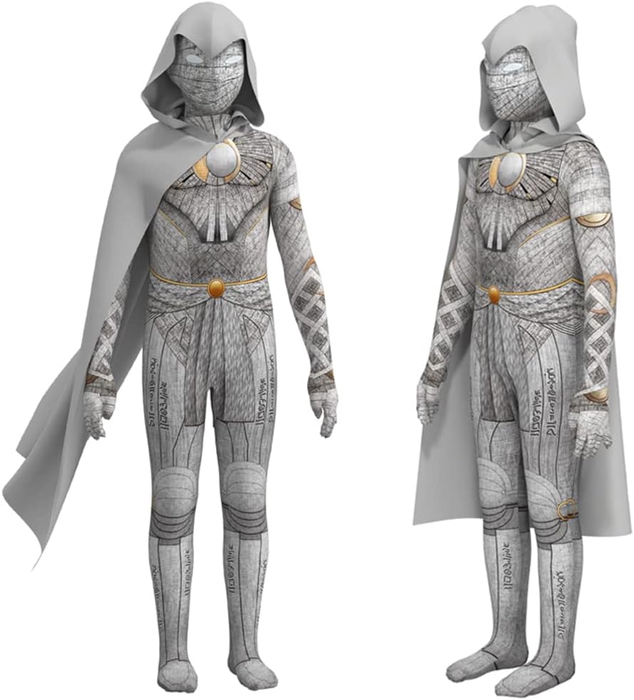 Kids Costume 2026 Halloween Party Cosplay Outfits Jumpsuit Hooded Cloak for Boys