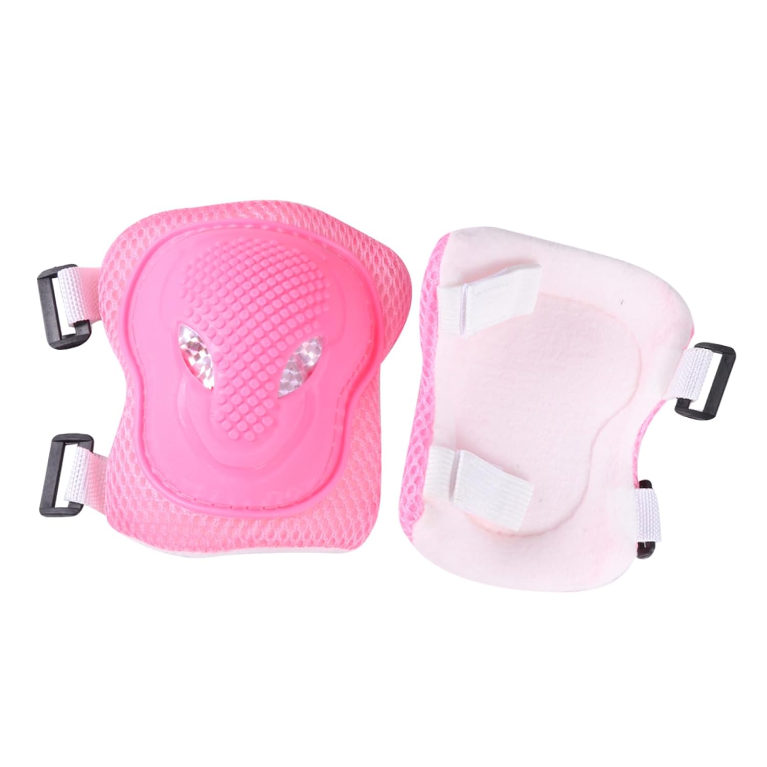 6pcs Thick Roller Skating Gear Set Skates Protective Pads for Women Men Butt Pads for Skating