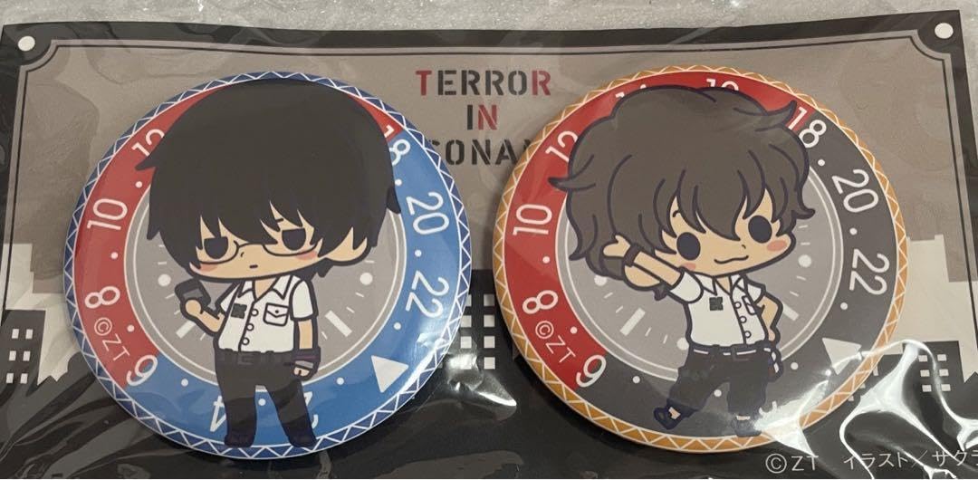 残響のテロル　缶バッジ7点セット 残響のテロル » 【店頭取扱】残響のテロル トレーディング缶