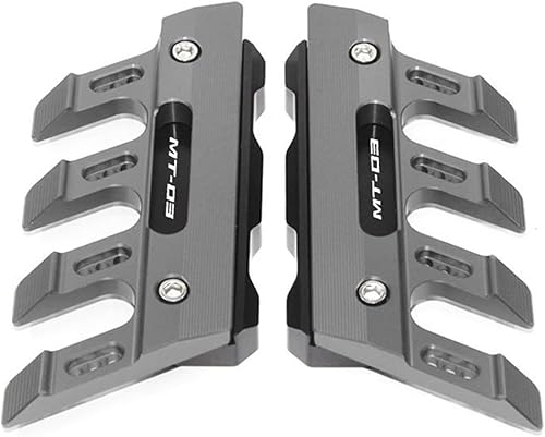 Miniatura 8 de Para Yamaha para MT-03 para MT03 motocicleta guardabarros delantero Horquilla Protector Guardabarros Delantero Anticaída Accesorios (Color Azul)