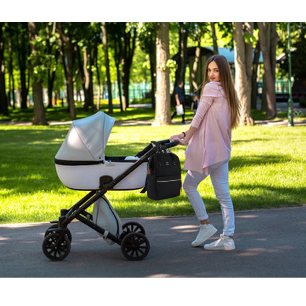 Mochila Bebe Maternidad, Cochecito para Pañalera y Bolsa Pañales, Porta Bolso de Mum Paseo Silla Walking, Bebes Carro Mochilas Pañaleras