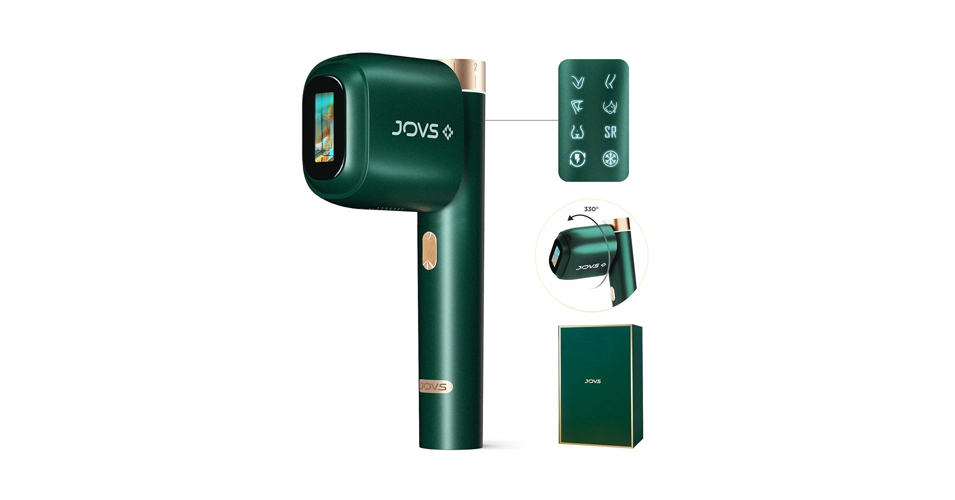 Amazon.com: JOVS 雷射除毛器[24J Energy] IPL 除毛器男女皆宜7