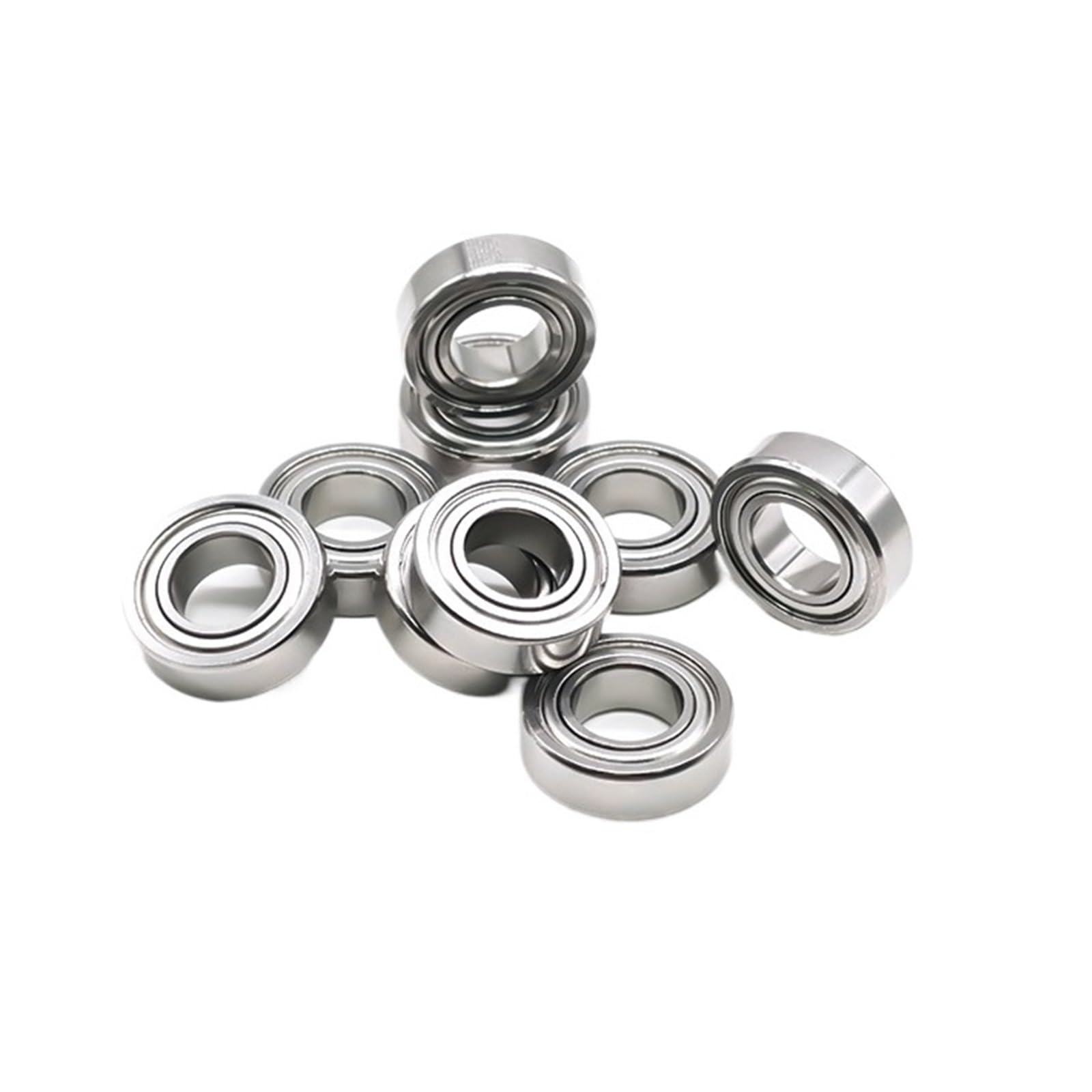 10 rodamientos de bolas acero inoxidable S6800ZZO20W6 x 20 6 mm, ABEC-7, blindados, AISI440C