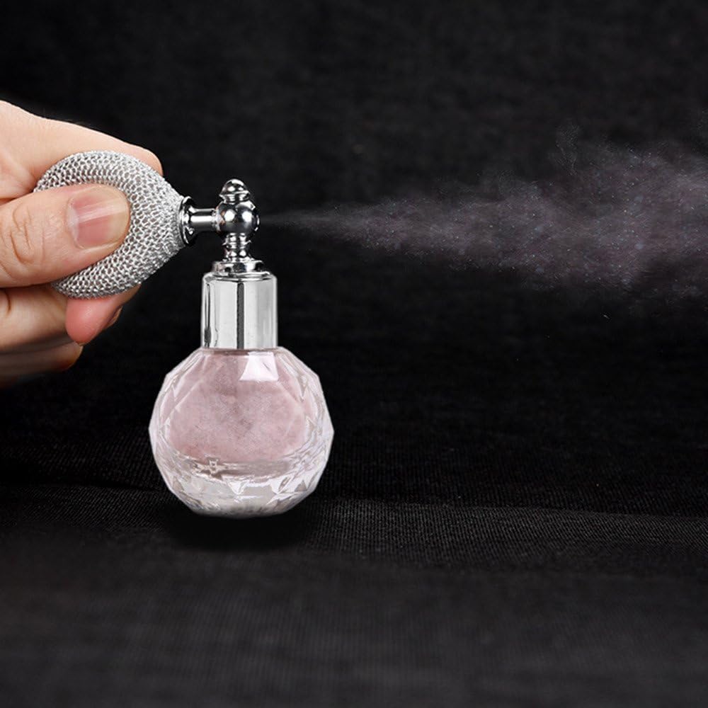 Women Highlighter Powder Fragrance Powder Diamond Air Bag Powder Glitter Fantasy Concealer Contour Make up Shimmer Lightening Cream